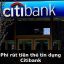Phí rút tiền mặt thẻ tín dụng Citibank