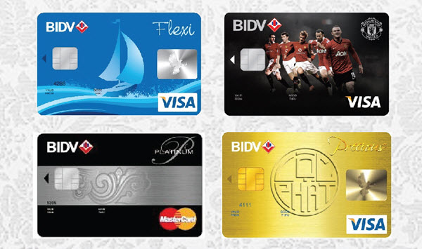 Thanh toán thẻ tín dụng BIDV