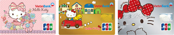 Thẻ tín dụng Hello Kitty của Vietinbank