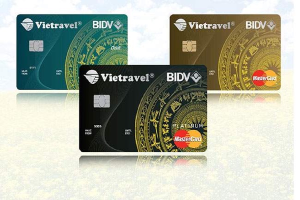 Hình ảnh mẫu thẻ BIDV Vietravel Platinum