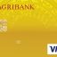 Thẻ Agribank Visa Gold; miễn phí bảo hiểm, hạn mức 300 triệu